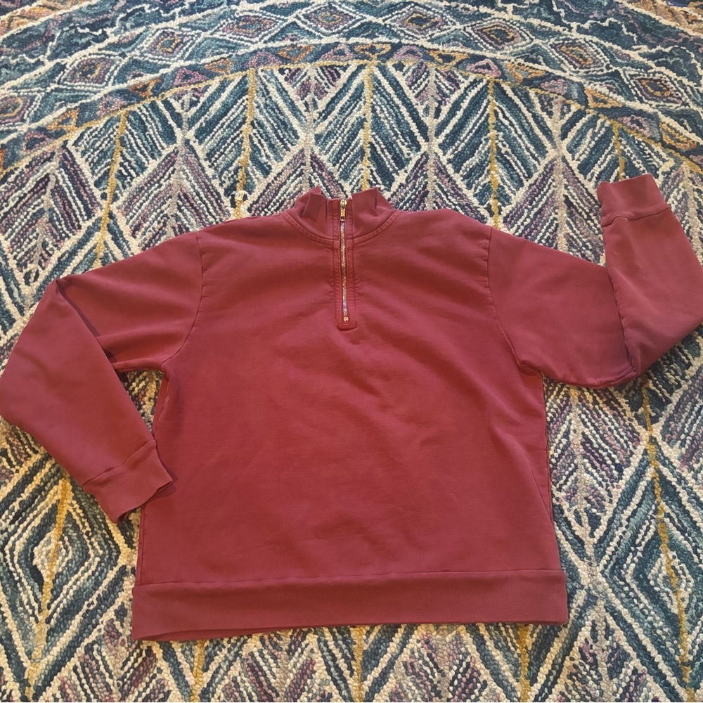 Rudy Jude 1/4 zip sweatshirt size L